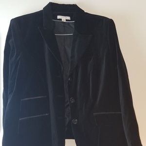 Black Suede Vintage Blazer